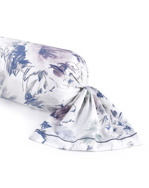 Custodia Erodium in raso di cotone bianco - 43x210 cm