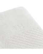 Set de 2 serviettes Eden blanches - 2x(50x100 cm)