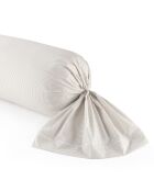 Custodia Dauphine in cotone percalle tortora - 43x210 cm
