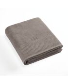 Maxi drap de bain Eden brun - 100x150 cm