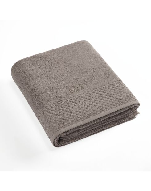 Maxi drap de bain Eden brun - 100x150 cm