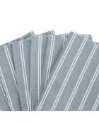 Serviette coton Bleu - 6x(40x40 cm)