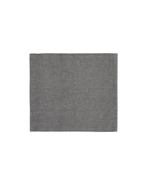 4 tovagliette grigie in cotone - 4x (40x35 cm)
