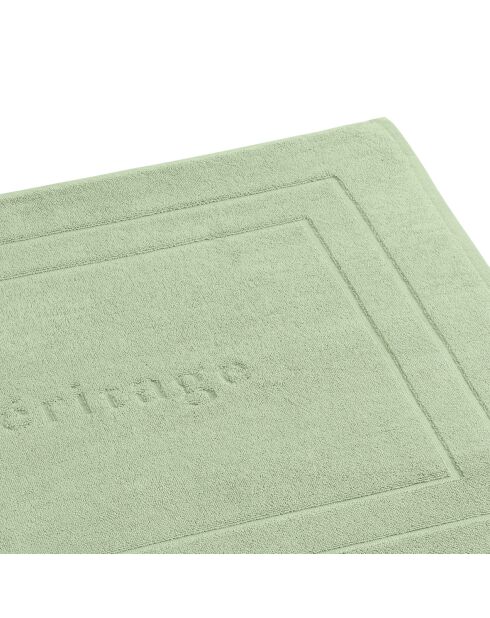 Alfombra de baño verde pradera - 60 x 100 cm