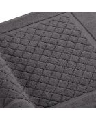 Tapis de bain gris foncé - 50x70 cm