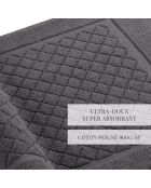 Tapis de bain gris foncé - 50x70 cm