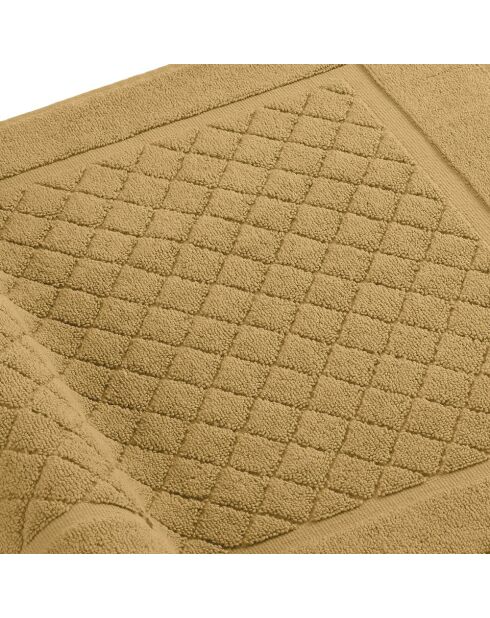 Mosterdgele badmat - 50x70 cm