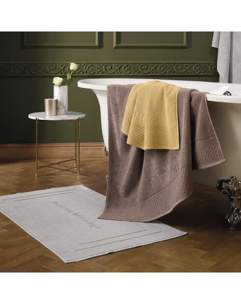 Tapis de bain brun - 60x100 cm