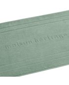 Alfombra de baño verde botella - 60x100 cm