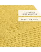 Set di 2 tovaglioli gialli Eden - 2x (50x100 cm)