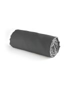 Drap-housse satin de coton Indienne gris 03