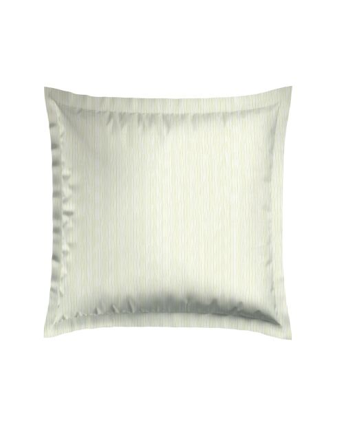 Set aus 2 Kissenbezügen aus Baumwollsatin Grüne Waldblumen