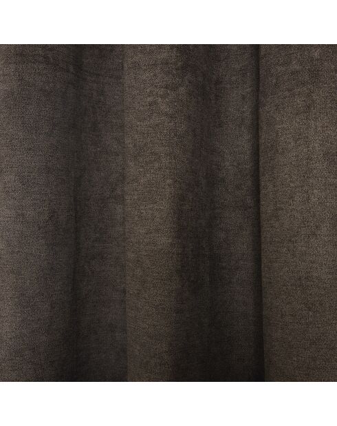Rideau Santorin gris foncé - 140x280 cm
