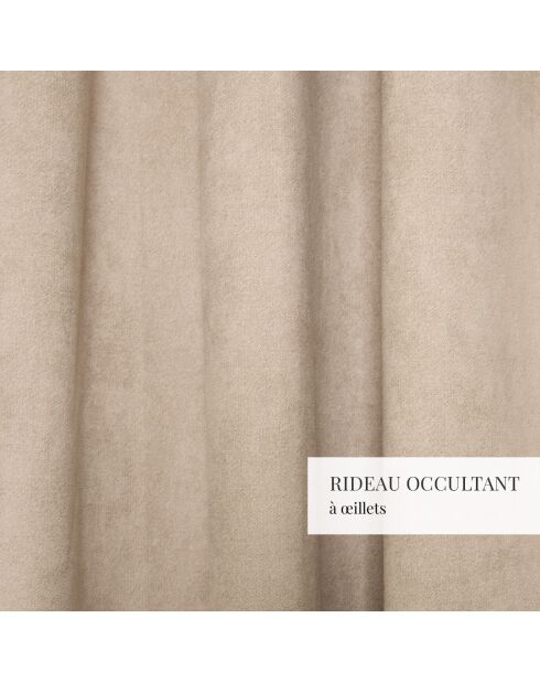 Rideau Santorin Beige - 140x300 cm