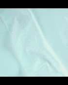 Parure petit drap plat + drap housse + taies rectangles satin de coton uni vert 01