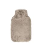 Bouillotte avec housse Uni beige - 20x33 cm