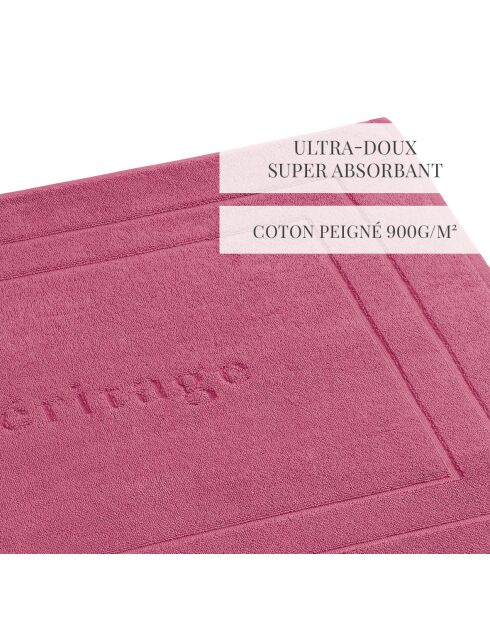 Alfombra de baño fucsia - 60x100 cm