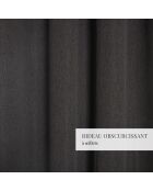 Rideau Prague gris foncé - 140x300 cm