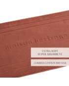 Tapis de bain terracotta - 60x100 cm