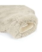 Bouillotte avec housse Uni blanche - 20x33 cm