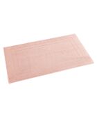Alfombra de baño con alfombra rosa salmón, 60 x 100 cm