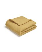 Uni gelbe Baumwollmulldecke 04 - 80x120 cm
