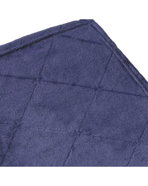 Maxiplaid Diamond dunkelblau - 220x250 cm