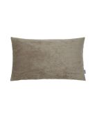 Housse de coussin corduroy Uni taupe