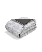 Steppdecke mit Quasten aus Baumwollsatin Fleur de Prestige beige - 140x200 cm