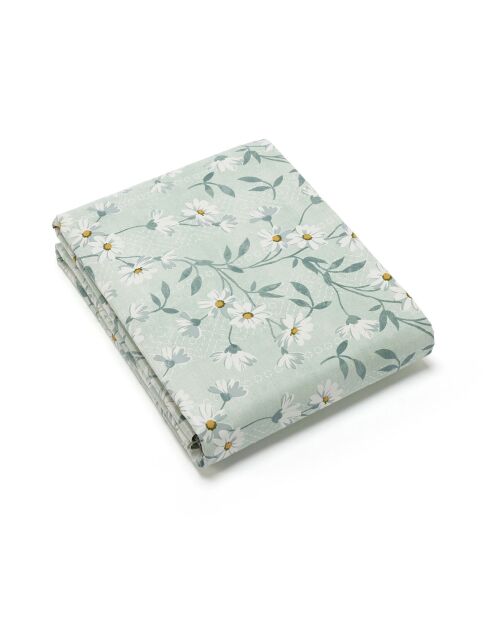 Mantel Innocence floral verde claro