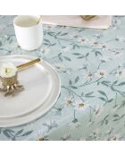 Mantel Innocence floral verde claro