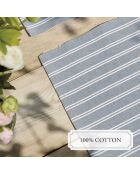 4 tovagliette blu in cotone - 4x (40x35 cm)