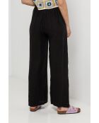 Orion schwarze Leinenhose