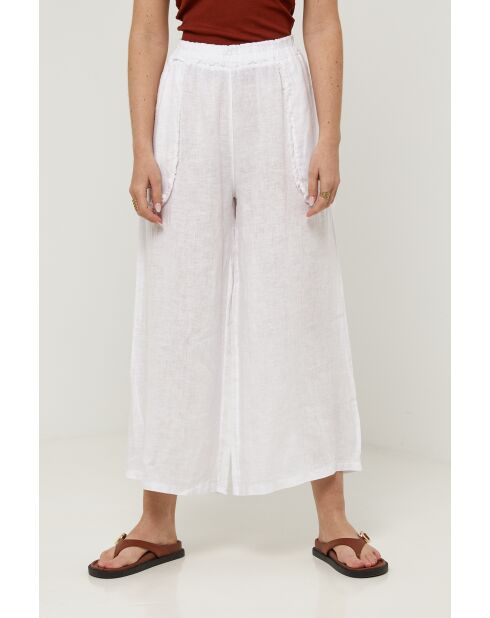 Witte linnen broek van Apex