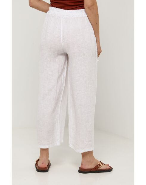 Witte linnen broek van Apex