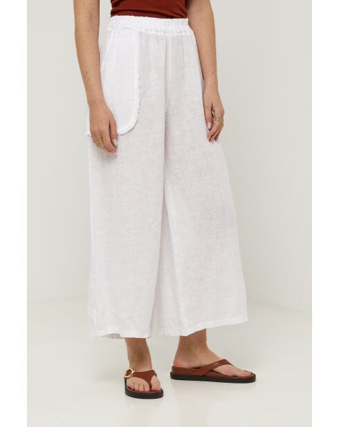 Witte linnen broek van Apex