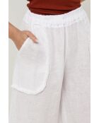 Witte linnen broek van Apex