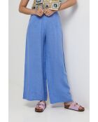 Pantalon en lin Nova indigo