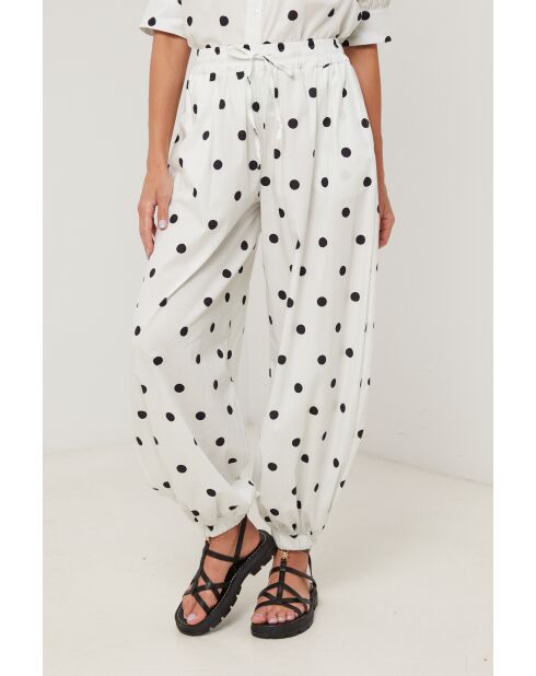 Witte katoenen broek van Cryon