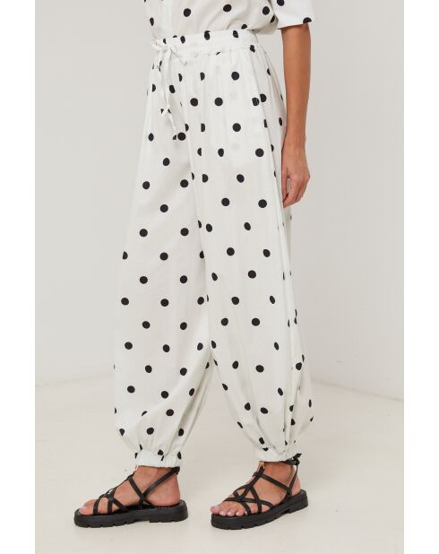 Witte katoenen broek van Cryon