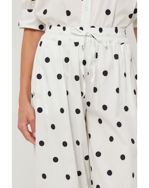 Witte katoenen broek van Cryon