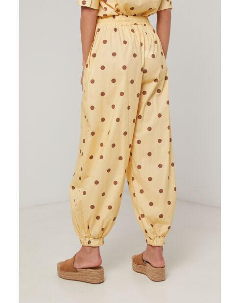 Pantalon en coton ElectraX jaune