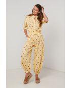 Pantalon en coton ElectraX jaune