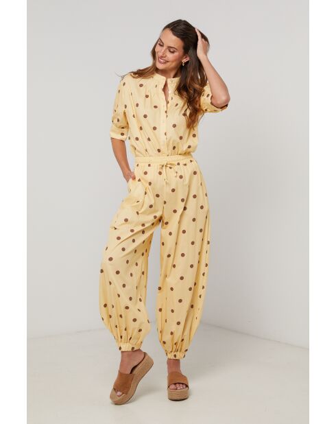 Pantalon en coton ElectraX jaune