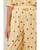 Pantalon en coton ElectraX jaune