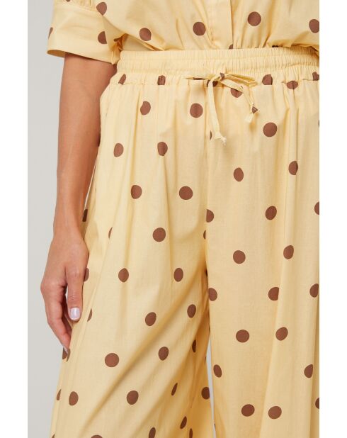 Pantalon en coton ElectraX jaune