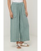Grüne Leinenhose Vertex