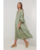Groene katoenen jurk van Polaris