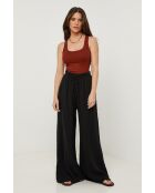 Pantalon en lin Stratos noir