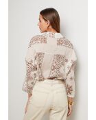 Beige hemd van katoen Lightwave